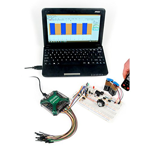 Analog Discovery 2: 100MS/s USB Oscilloscope, Logic Analyzer and Variable Power Supply