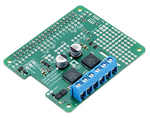 Pololu Dual MC33926 Motor Driver for Raspberry Pi (Assembled) (Item 2756)