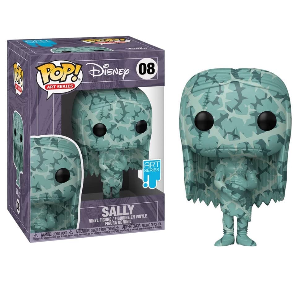 Funko Pop! Disney: Nightmare Before Christmas - Sally (Artist's Series) with Protective Case, Multicolor, 3.75 inches