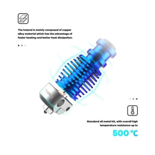 Phaetus Dragonfly BMO All Metal Hotend Compatible with V6 hotend Prusa MK3S,Titan,BMO Extruder