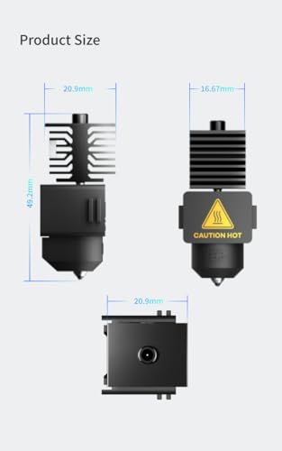 Phaetus Conch Hotend Plus_Bambulab A1/A1mini_0.4mm (CONCH-PLUS-BAMBU-A1/A1MINI-0400)