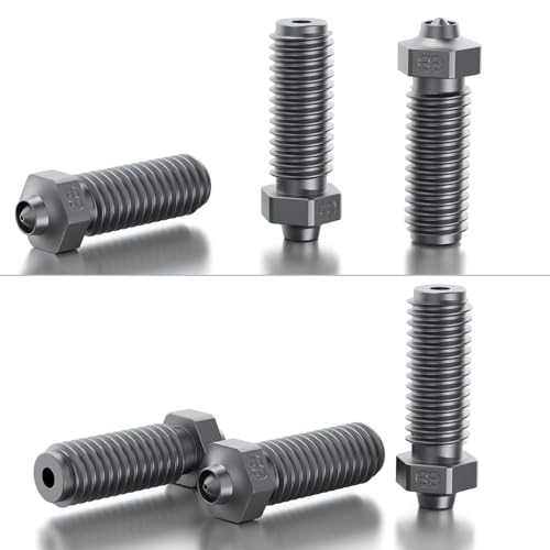 Phaetus Tungsten Carbide Nozzle with DLC Coating for Rapido UHF Hotend PH Volcano