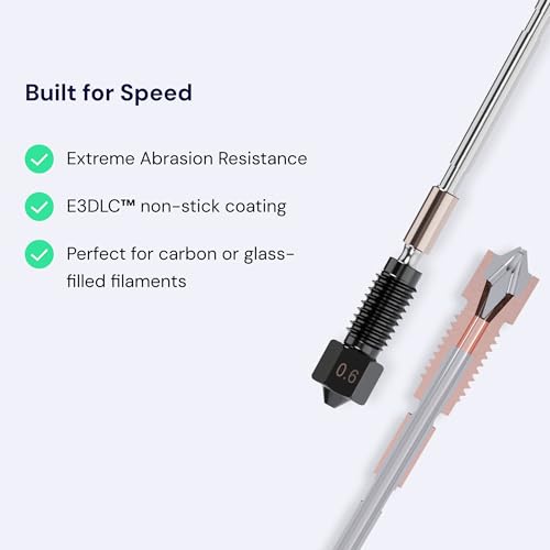 Genuine E3D High Flow Prusa Nozzle for MK4/XL 3D Printer