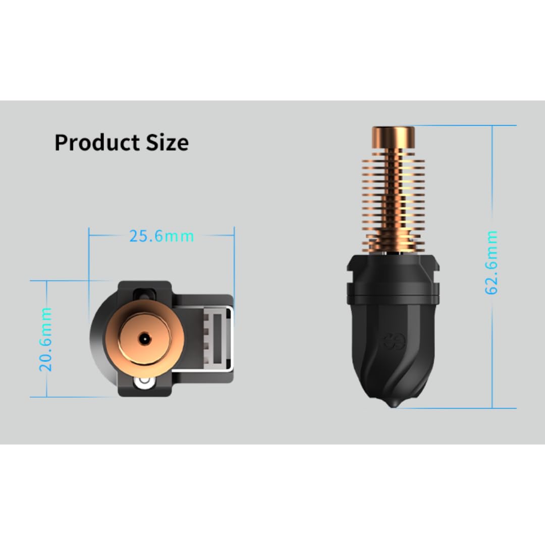 Phaetus Conch Hotend AD5M, M6 0.4mm (CONCH-HOTEND-AD5M-0400)