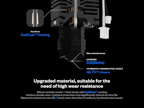 Phaetus Conch Hotend Plus_BambulabX1/X1C_0.4mm (With Heater and Thermistor) (CONCH-PLUSBAMBU-X1/X1C-WITH-0400)