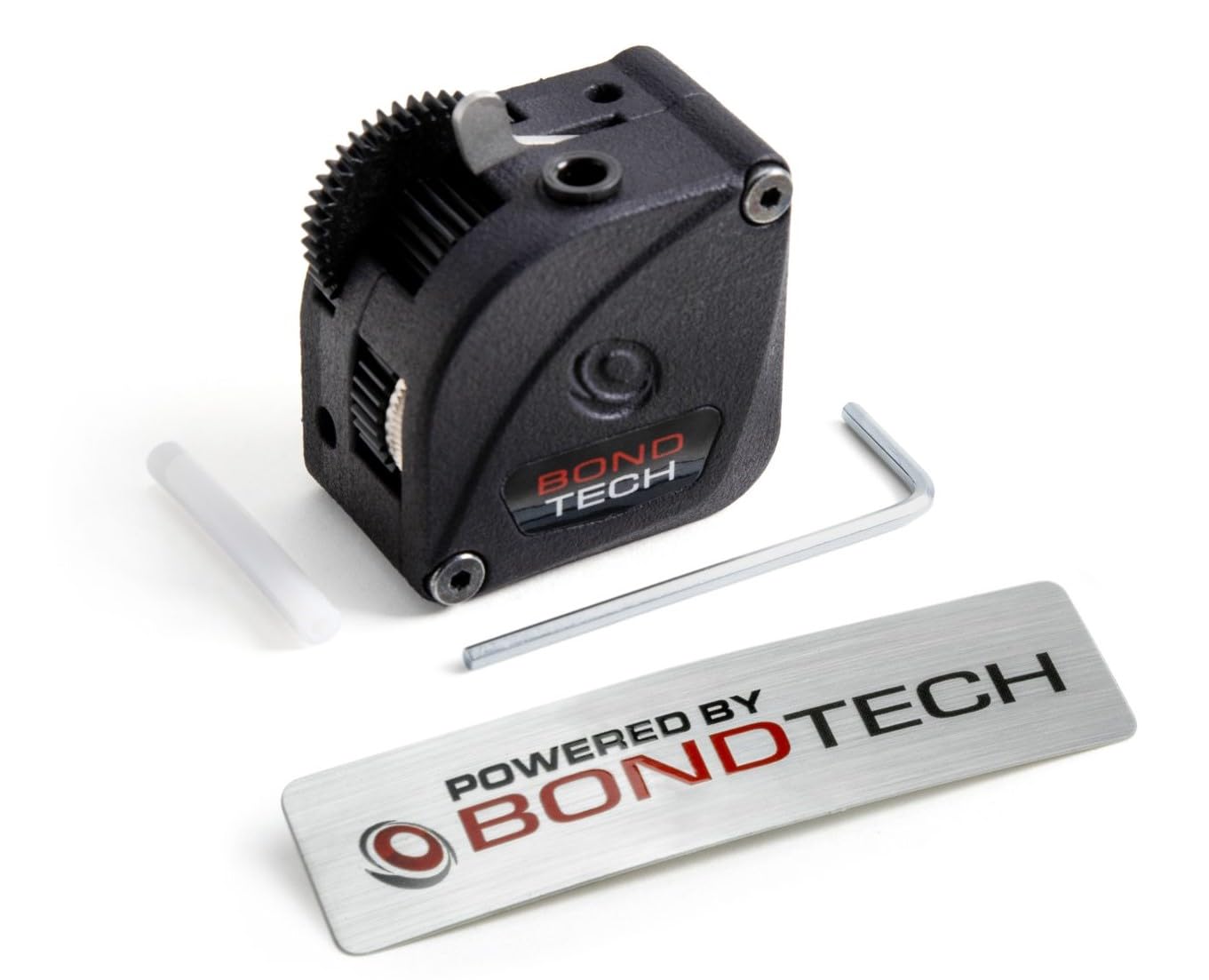 Genuine Bondtech LGX Lite V2 Large Gears eXtruder Without Stepper Motor - Small, Compact, Light and Affordable Filament Feeder for 3D Printers Based on Our Latest Dual Drive Technology