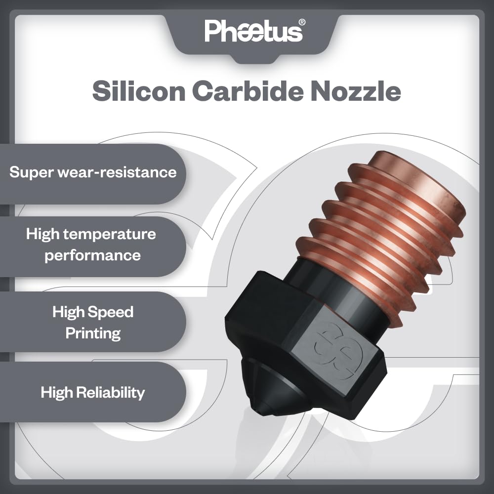 Phaetus PS Silicone Carbide Nozzle 0.4/1.75mm