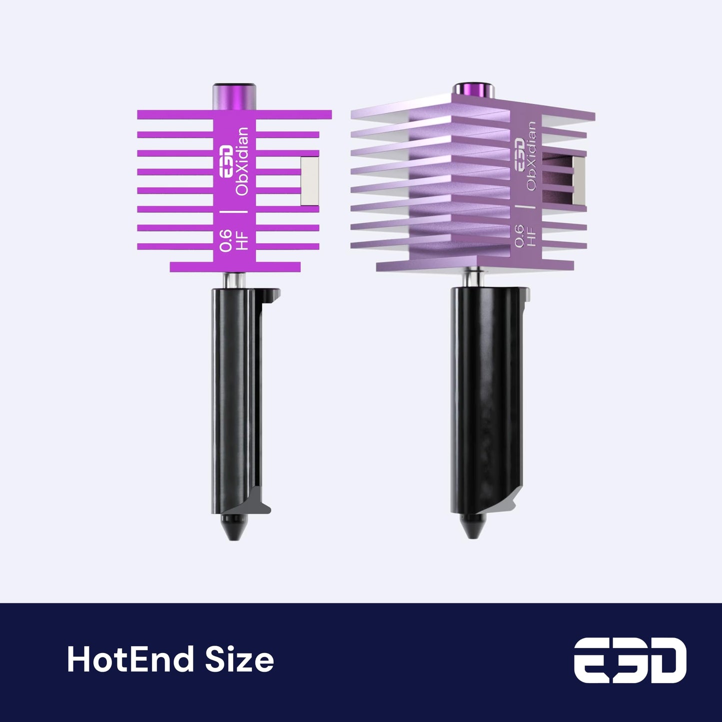 E3D High Flow ObXidian HotEnd for Bambu Lab A1 & A1 Mini - 0.6mm