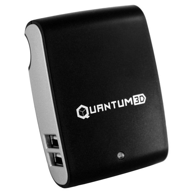 Quantum 3D 4 Port USB AC Power Adapter (110/220V AC, 2 Amp, for iPad, iPhone, iPod and Other Electronics)