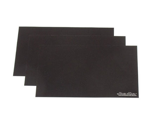 BuildTak BT10X65-3PK 3D Printing Build Surface, 6.5" x 10" Rectangle, Black (Pack of 3)