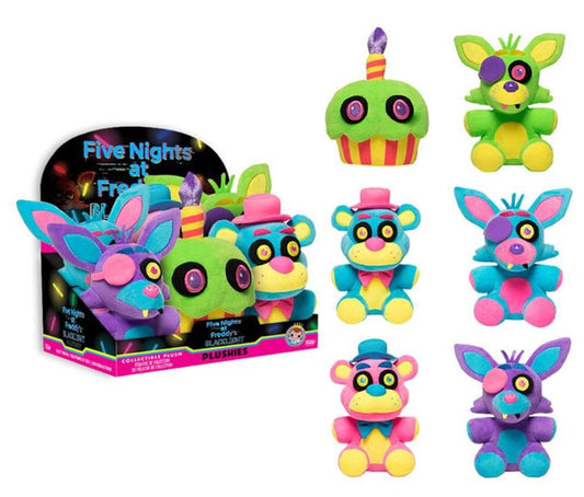 Five Nights at Freddy's Blacklight plush set of six (funko-27014)