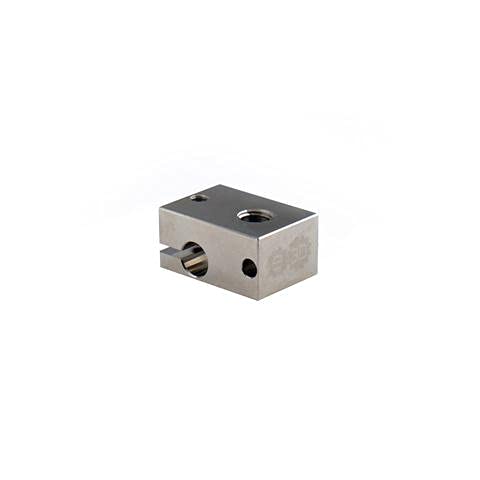 Genuine E3D v6 Plated Copper Heater Block (V6-BLOCK-CARTRIDGE-COPPER)