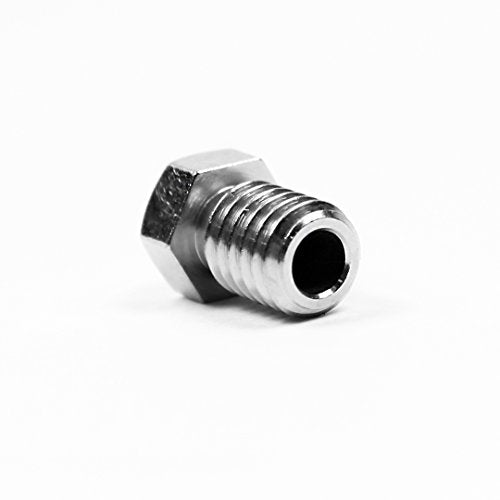 Micro Swiss Plated Wear Resistant Nozzle RepRap - M6 Thread 3mm .25mm