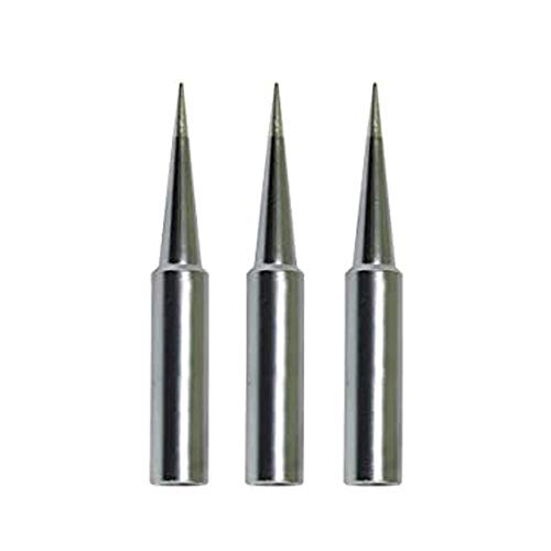 Hakko T18BL Series Soldering Tip for FX-888/FX-8801, Conical, R 0.2 mm x 22.5 mm (3 Pack)