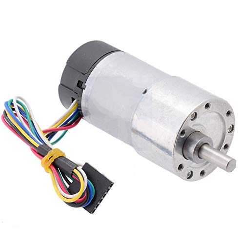 Pololu 50:1 Metal Gearmotor 37Dx70L mm with 64 CPR Encoder (Item 2824 ...