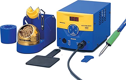 Hakko Soldering Station, Digital, ESD Safe, 2Port 5 Pack