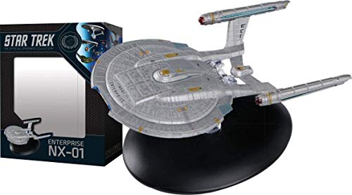 Eaglemoss DEC172289 Star Trek The Official Starships Collection USS Enterprise NX-01 Ship Replica, Multicolor