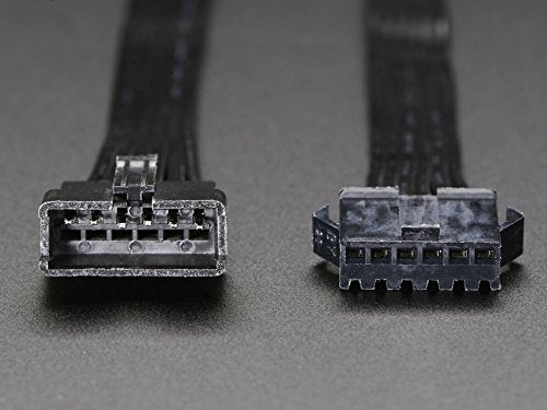 DC Power Cords 6-pin JST SM Plug & Receptacle Cable Set (1 piece)