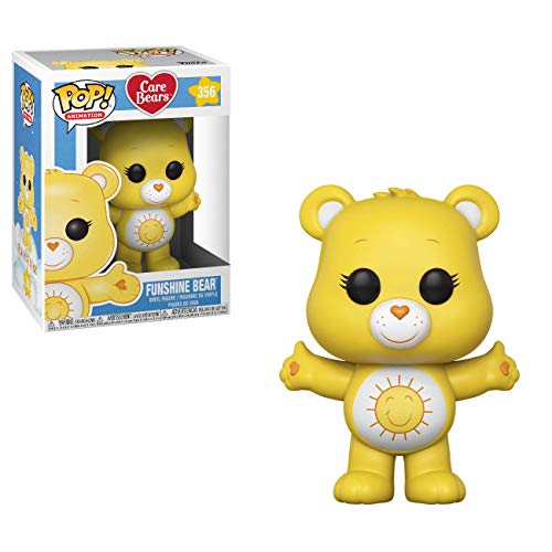 Funko POP! Animation: Care Bears Funshine Bear (Styles May Vary) Collectible Figure, Multicolor