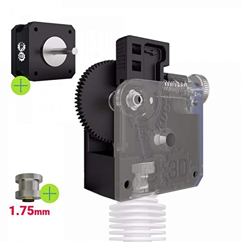 Titan Extruder-Mirrored-1.75mm Bowden Adapter-Titan Motor (Titan-EXT-MIR-+MTR-+BA175)