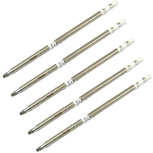 Hakko T15-DL32 Tip Chisel 3.2 x 10mm for FM-2021/FM-2027/FM-203/FM-204/FM-205/FM-206/FX-951 (5 Pack)