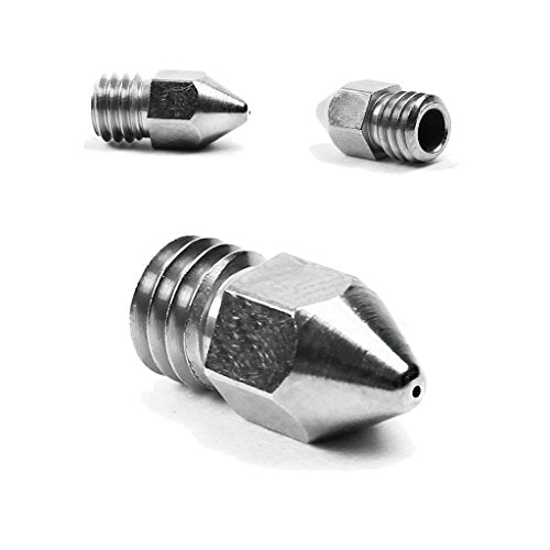 Genuine Micro Swiss Plated Wear Resistant Nozzle for Afinia H479, H480, up Plus 2, Zortrax .4mm (M2546-04)