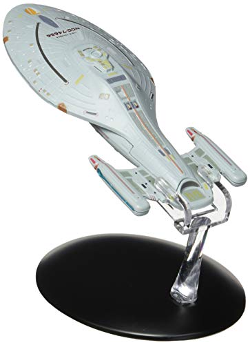 Eaglemoss Publications Star Trek The Official Starships Collection #5: USS Voyager Ship Replica Toy, Multicolor