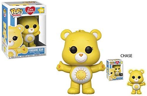 Funko POP! Animation: Care Bears Funshine Bear (Styles May Vary) Collectible Figure, Multicolor