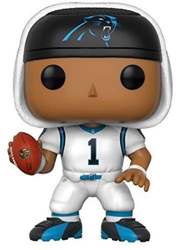 Funko POP NFL: Cam Newton (Panthers White) Collectible Figure