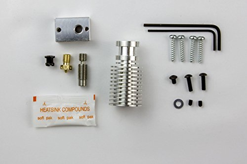 E3D All-metal v6 HotEnd Full Kit - 1.75mm Universal - Direct, 12v - Approximately 120mm PTFE (ASSEMBLY REQUIRED)