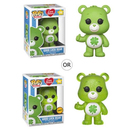 Funko POP! Animation: Care Bears Good Luck Bear (Styles May Vary) Collectible Figure, Multicolor
