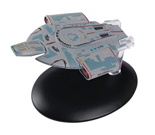 Eaglemoss Star Trek The Official Starships Collection #7: USS Defiant NX-74205 Ship Replica, Multi Color
