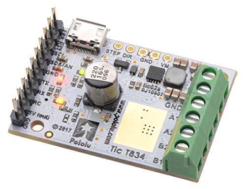 Pololu Tic T834 USB Multi-Interface Stepper Motor Controller (Connecto (Item 3132)