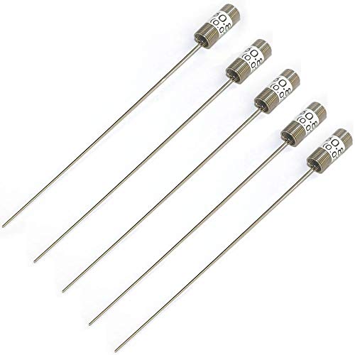 Cleaning Pin, Silver, 0.8mm Wire (5 Pack)