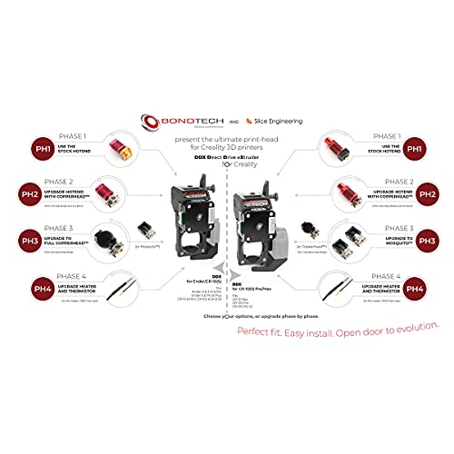 Genuine Bondtech DDX v3 for Creality Ender/CR-10(S) (EXT-KIT-77-01-V3)