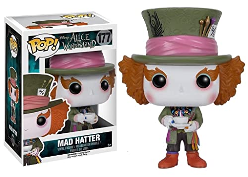 Funko POP Disney: Alice in Wonderland Action Figure - Mad Hatter,Multi