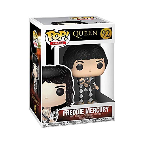 Funko Pop Rocks: Queen - Freddie Mercury Toy, Multicolor
