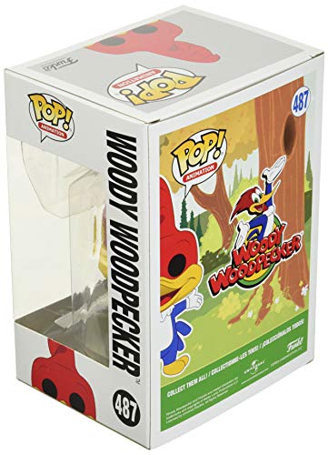 Funko Pop Animation: Woody Woodpecker - Woody (Styles May Vary) Collectible Figure, Multicolor