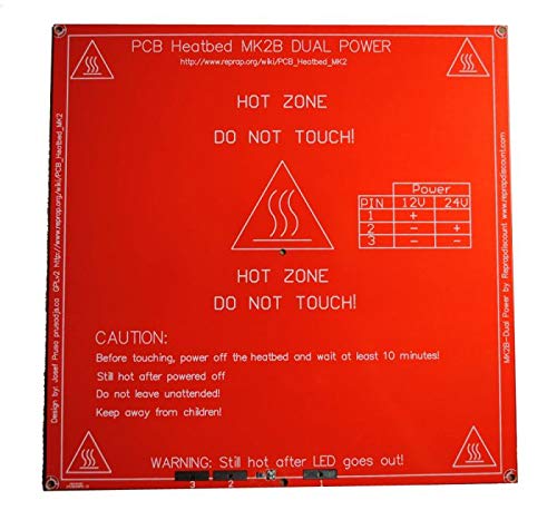 PCB Heated Bed (MK2B 12v and 24v)