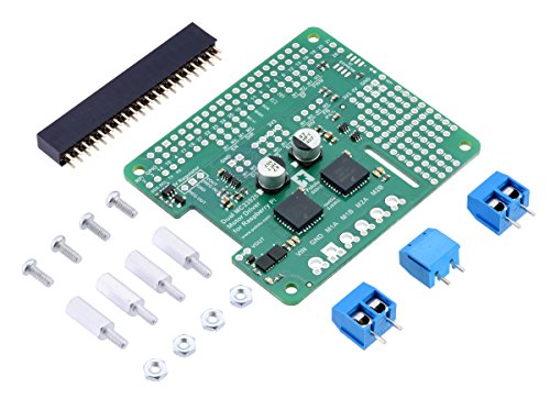 Pololu Dual MC33926 Motor Driver for Raspberry Pi (Partial Kit) (Item 2755)