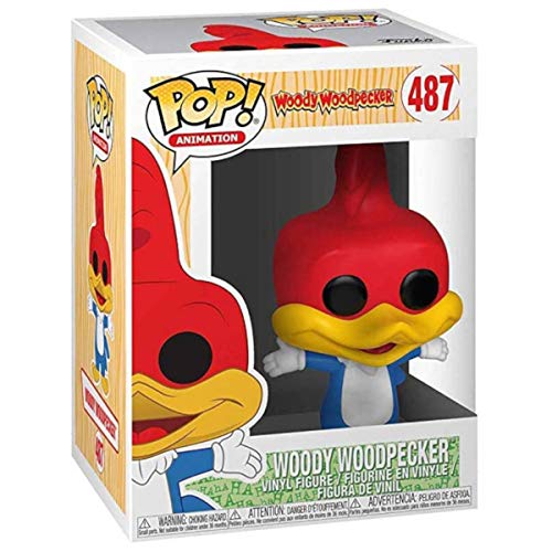 Funko Pop Animation: Woody Woodpecker - Woody (Styles May Vary) Collectible Figure, Multicolor