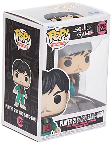 Funko POP TV: Squid Game- Player 218: Cho Sang-Woo, Multicolor