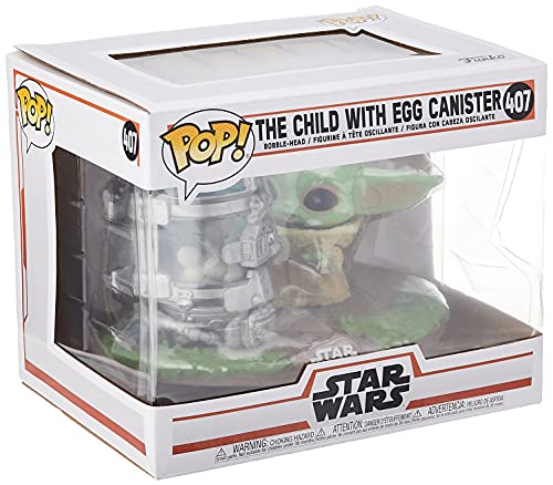 POP Funko Deluxe Star Wars: The Mandalorian - The Child with Canister, Multicolor, Standard