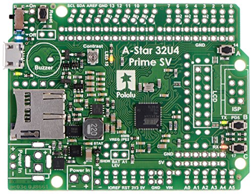 Pololu A-Star 32U4 Prime SV microSD (SMT Components Only) (Item 3112)